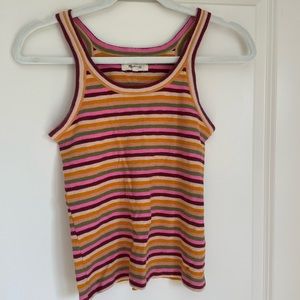 Madewell stripped tank size xs